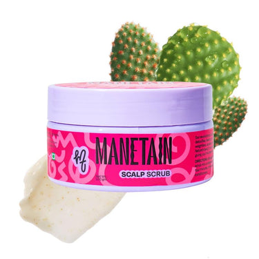 MANETAIN Scalp Scrub 100gm for Oily & Greasy Scalp & Hair | Purifying Hair Scrub for Dandruff & Dry Scalp | Exfoliating Sea Salt for Scalp Detox | Soothing & Hydrating Scrub for All Hair Types | Vegan & Cruelty-Free